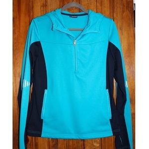 Blue Athletic Hoodie